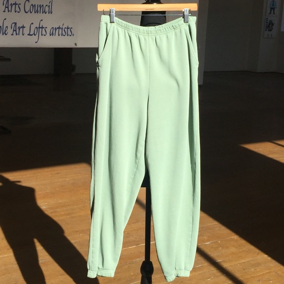 Vintage pistachio/mint 80sembroidered sweatsuit/tracksuit - Picture 2 of 6